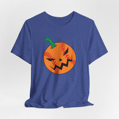 Baseball-Ball-Pumpkin-Halloween T-shirt