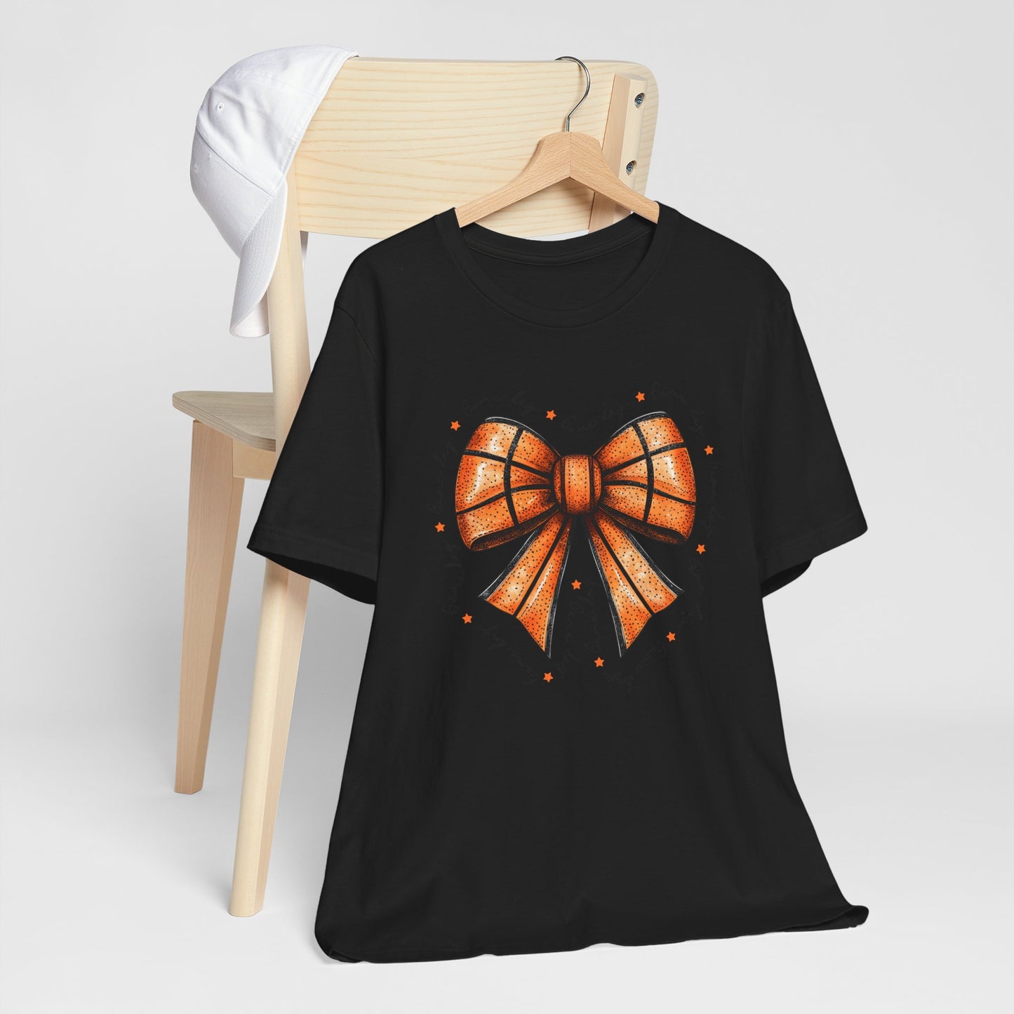Game Day Bow Basketball T-shirt