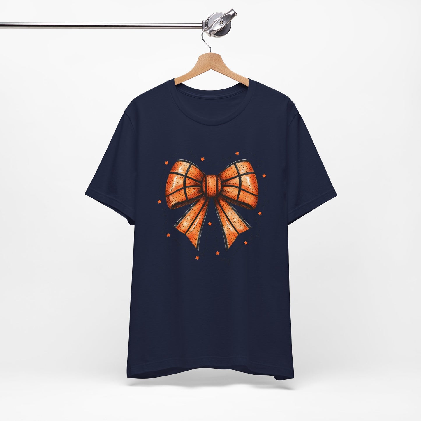 Game Day Bow Basketball T-shirt