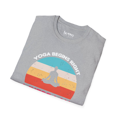 Yoga Begins Right Where I Am