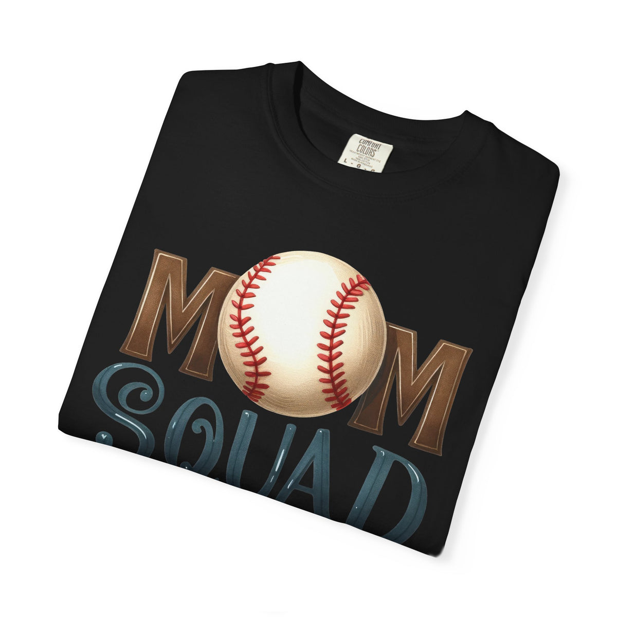 Mom Squad Baseball T-Shirt ⚾ | Cute Baseball Mom Graphic Tee