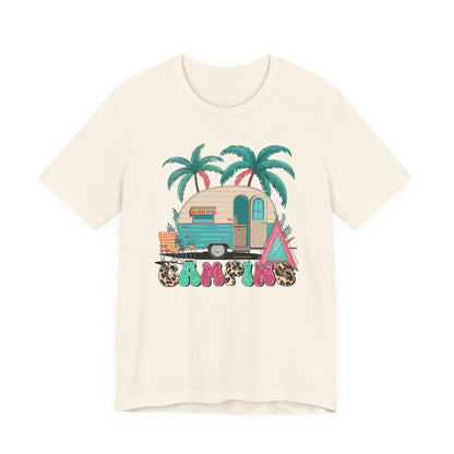 Coastal Vibes Camping T-Shirt