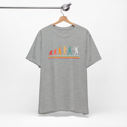 Evolution -Playing-Tennis-T-Shirt