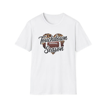 Touchdown Season Football Tee – Sparkle Design for Game Day Fans