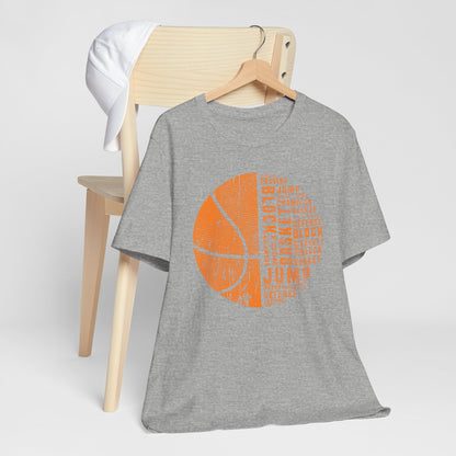 Basketball Words T-shirt