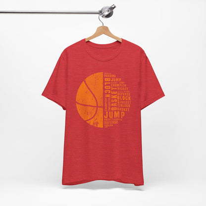 Basketball Words T-shirt