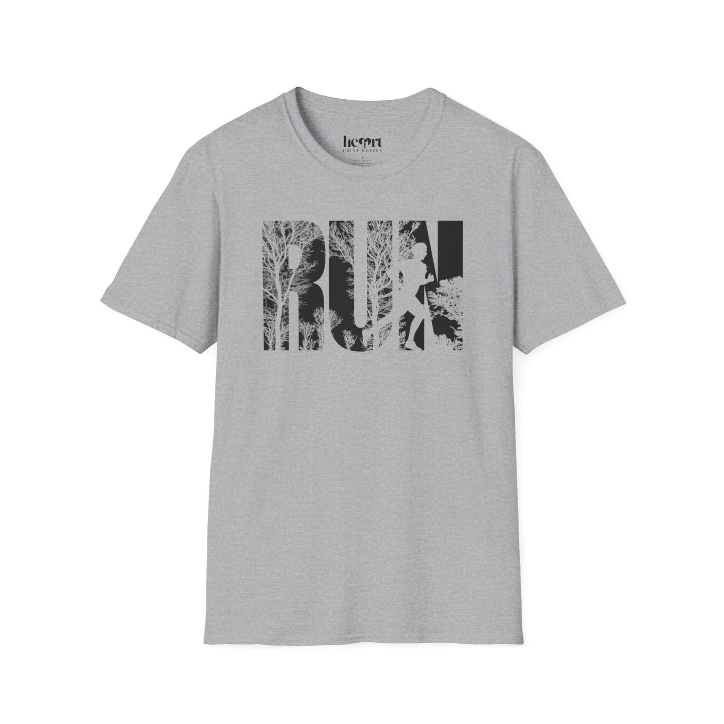 RUN Forest T-Shirt – Fun Running Shirt for Runners and Movie Fans