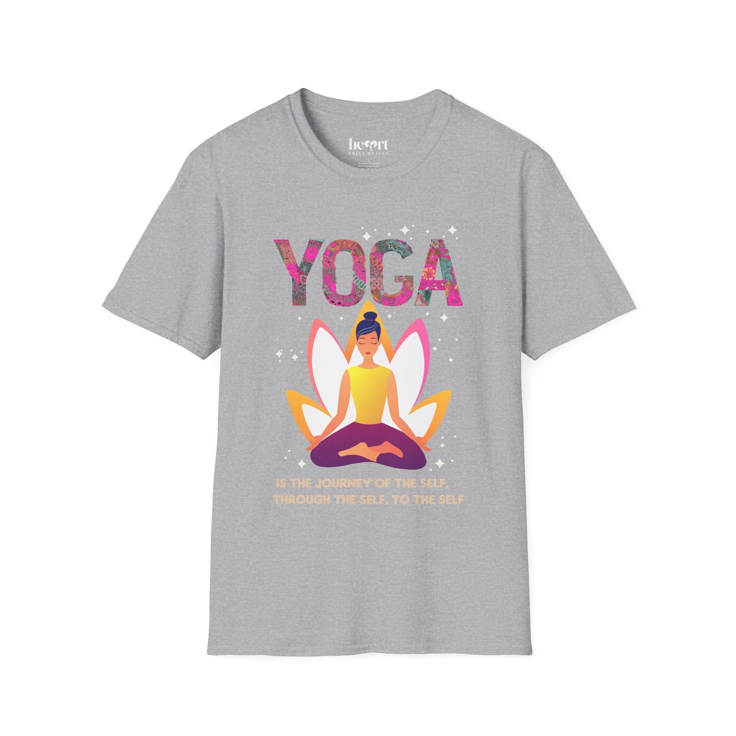 Yoga Is The Journey T-Shirt – Inspirational Yoga & Mindfulness Tee