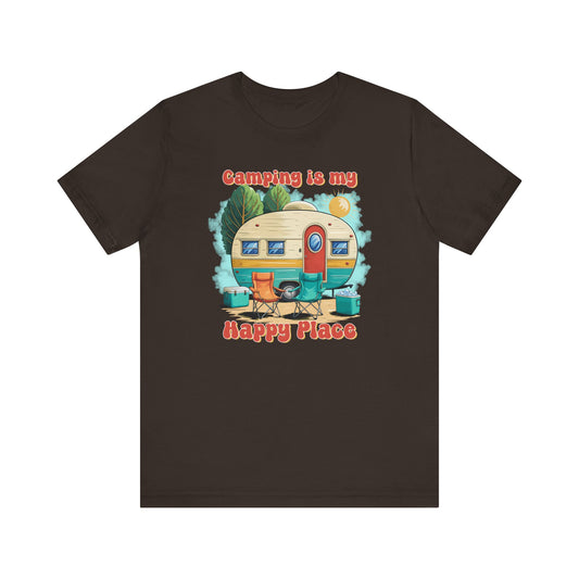 Camping is My Happy Place T-Shirt