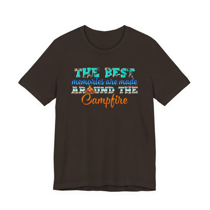 The Best Memories Are Made Around the Campfire Shirt – Outdoor Camping Tee