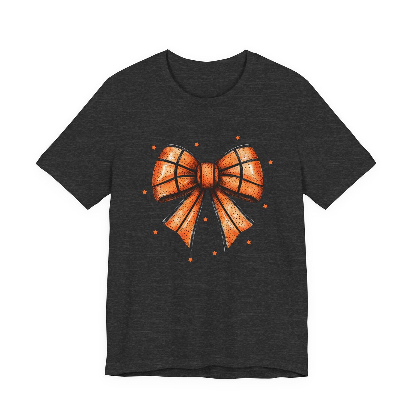 Game Day Bow Basketball T-shirt