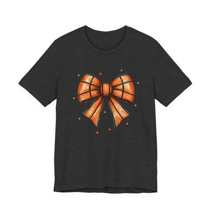 Game Day Bow Basketball T-shirt