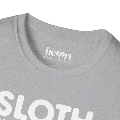 Sloth Running Team We'll Get There When We Get There T-Shirt – Funny Running Shirt for Slow Runners & Humor Lovers