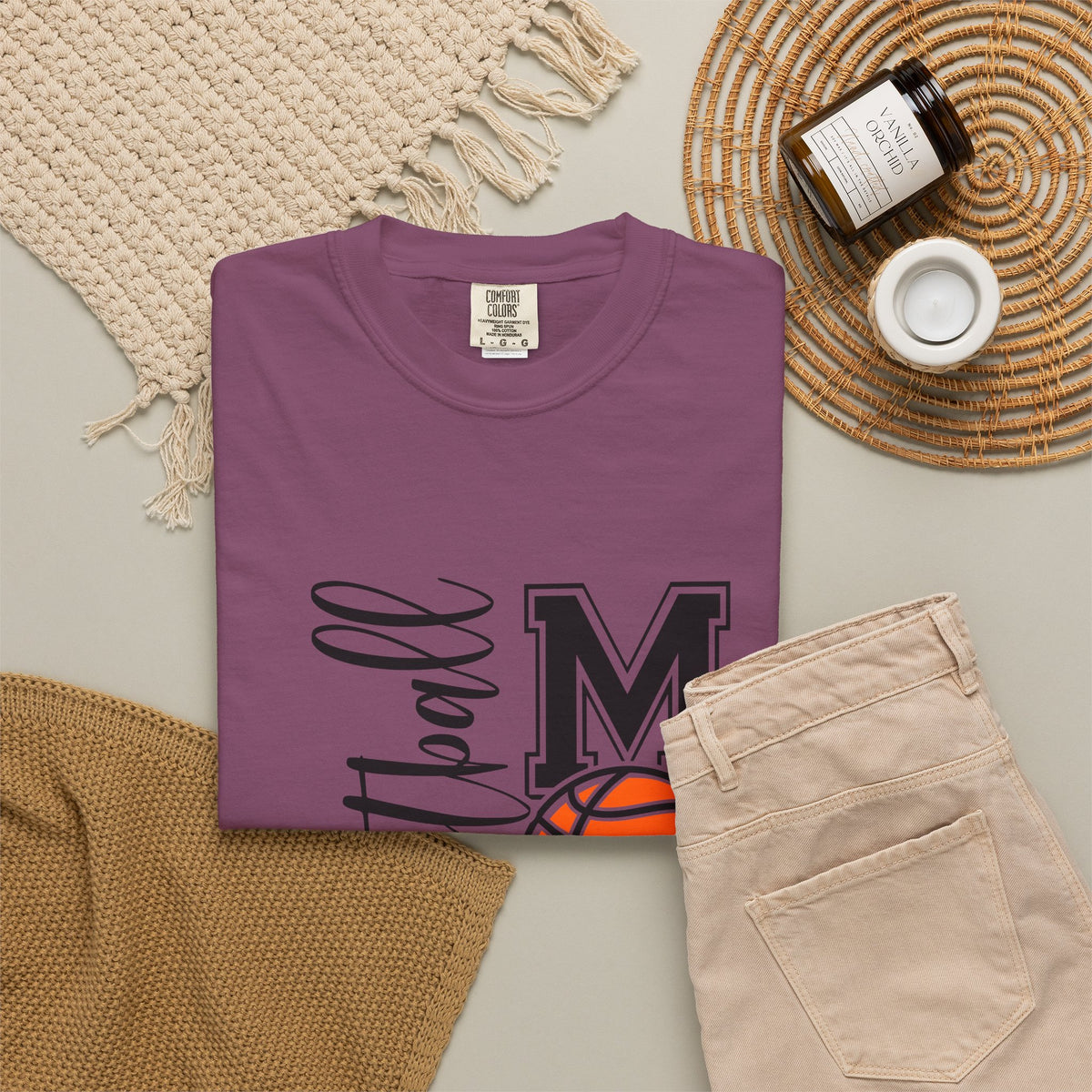 Basketball Mom T-Shirt 🏀 | Cute Courtside Basketball Mom Tee