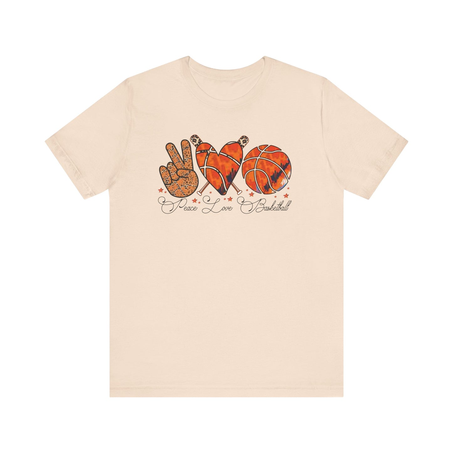 Peace, Love, Basketball T-shirt
