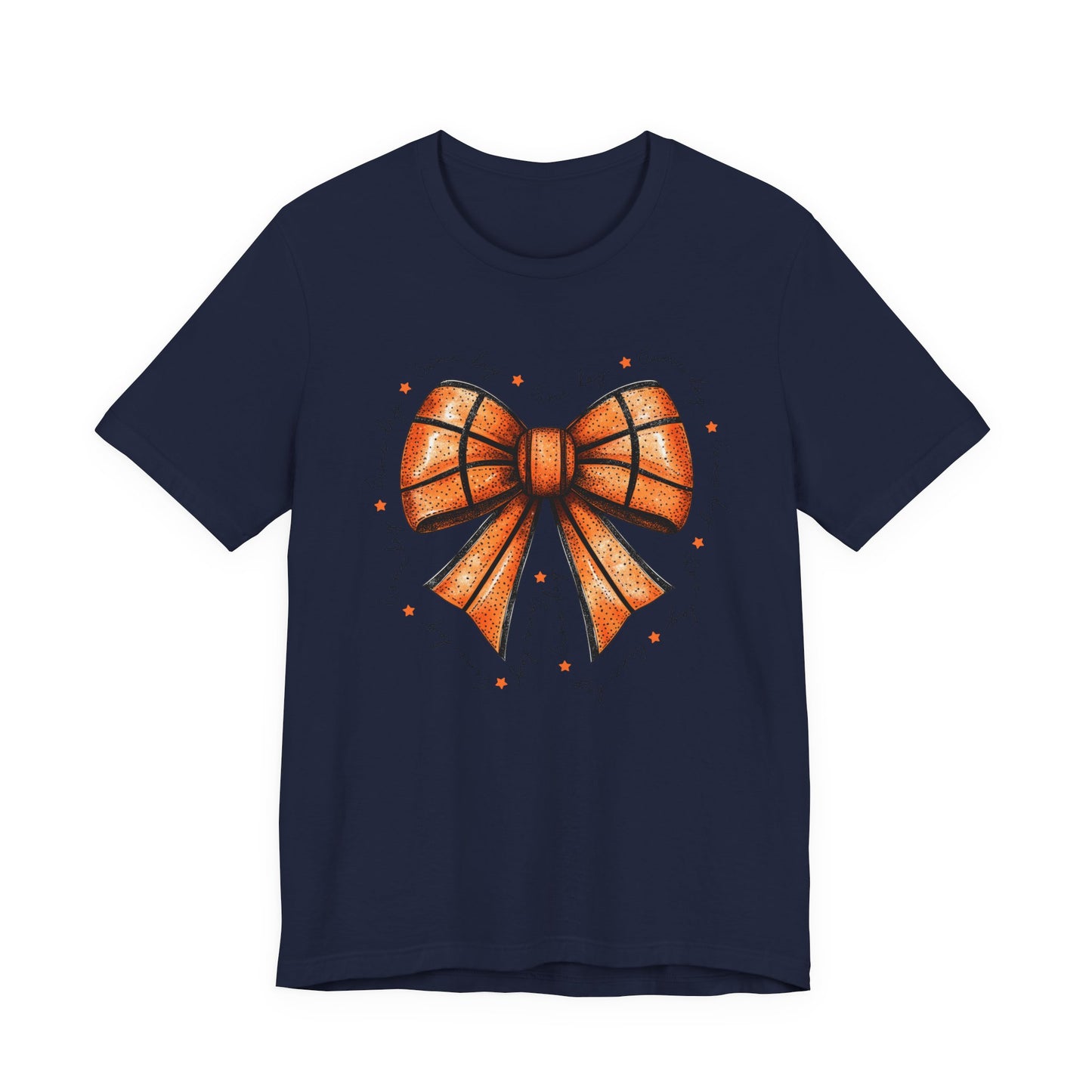 Game Day Bow Basketball T-shirt