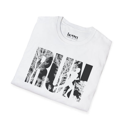 RUN Forest T-Shirt – Fun Running Shirt for Runners and Movie Fans