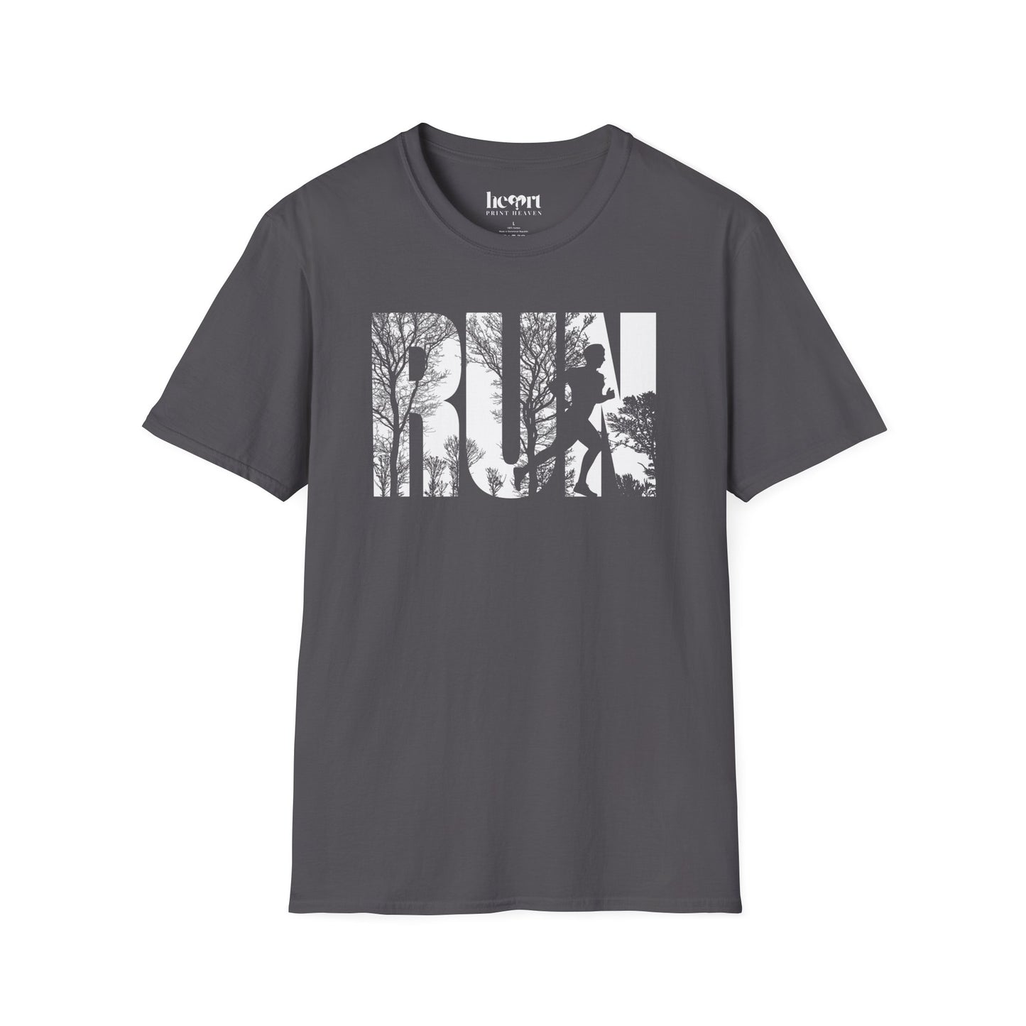 RUN Forest T-Shirt – Fun Running Shirt for Runners and Movie Fans