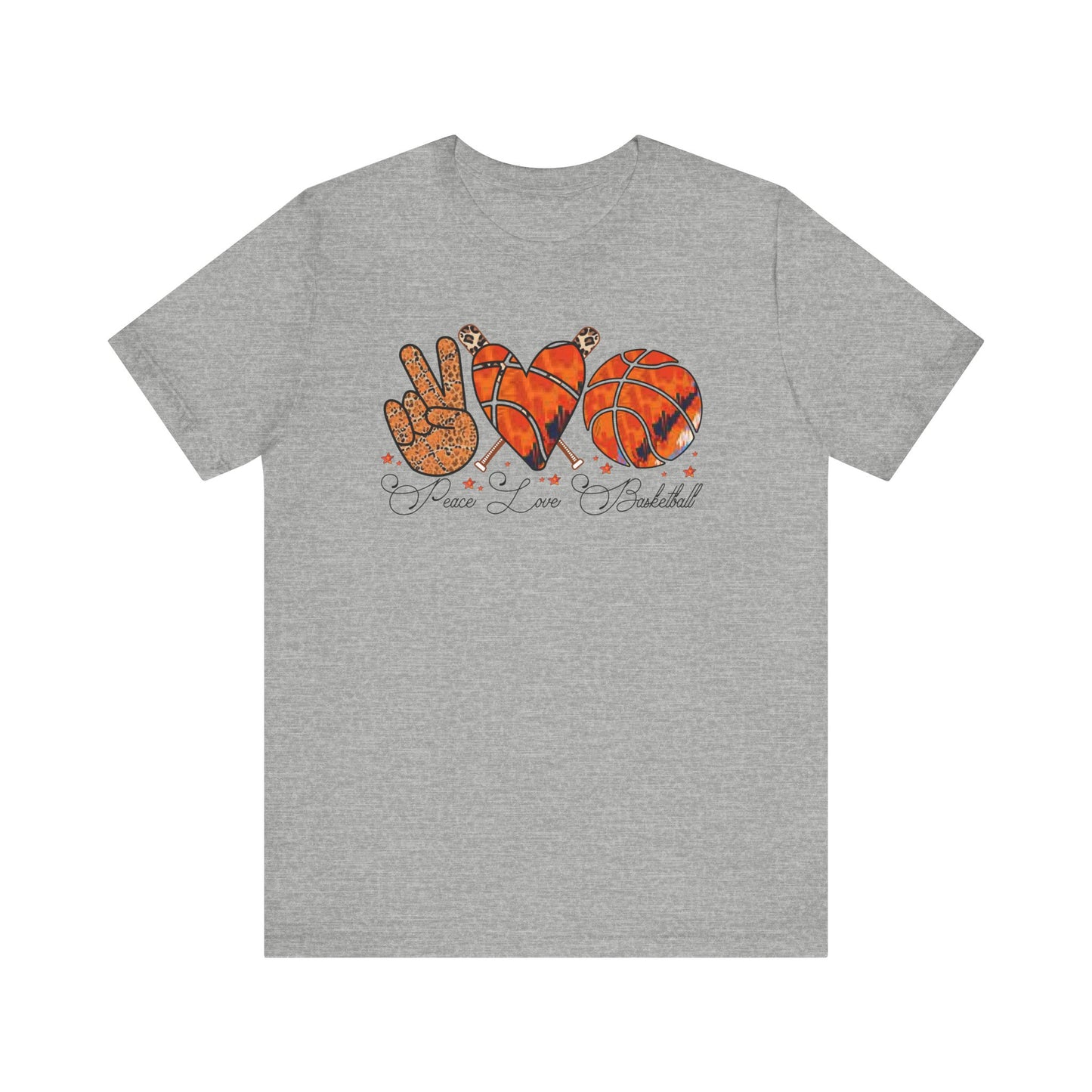 Peace, Love, Basketball T-shirt