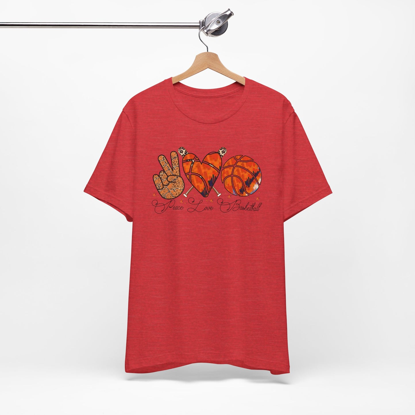 Peace, Love, Basketball T-shirt