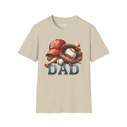 Baseball Dad T-Shirt – Vintage Hat & Ball Sports Tee for Fathers ⚾👕