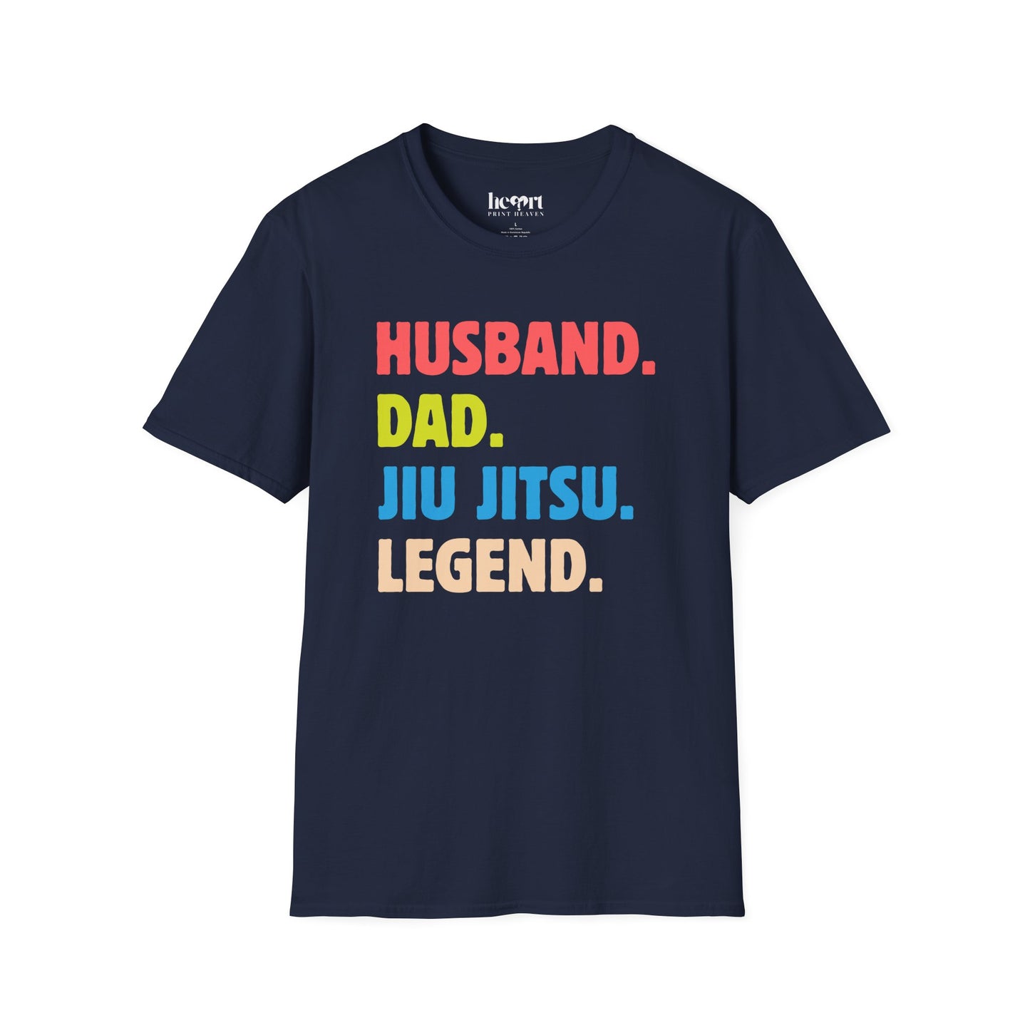 HUSBAND. DAD. JIU JITSU. LEGEND.