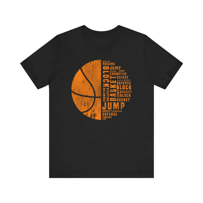 Basketball Words T-shirt
