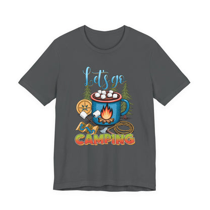 Let’s Go Camping Campfire T-Shirt