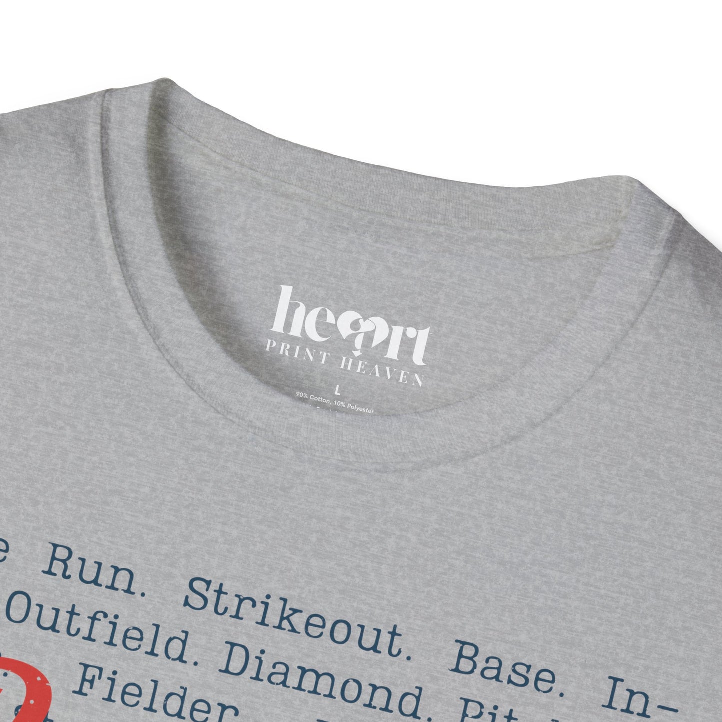 Baseball Passion Typography T-Shirt ⚾ – Vintage-Inspired Baseball Tee for Players & Fans