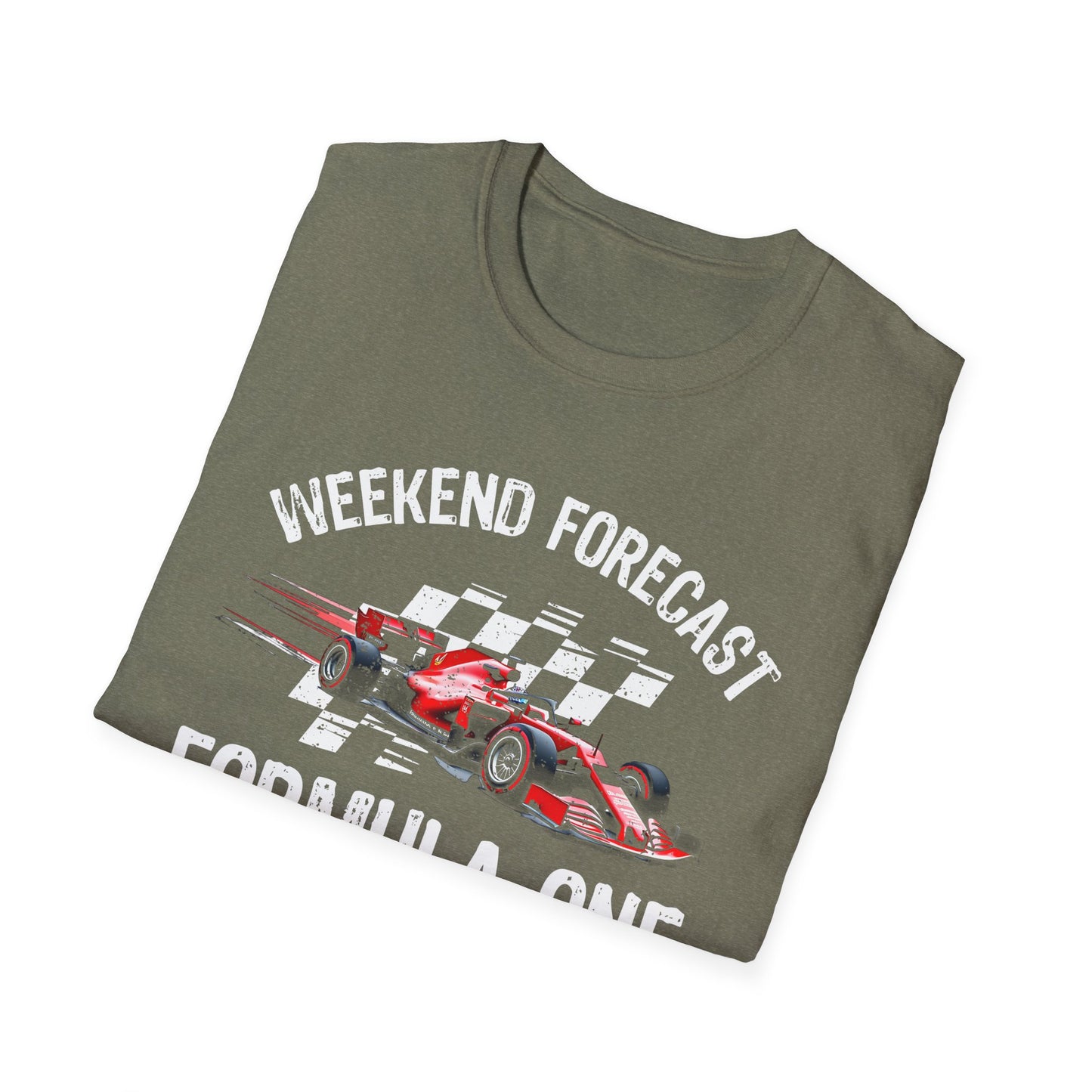 F1 Weekend Forecast Tee – Formula 1 & Beer Sports Graphic T‑Shirt