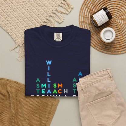 Formula 1 Teams T-Shirt – F1 Grid Word Art Racing Shirt for Motorsport Fans