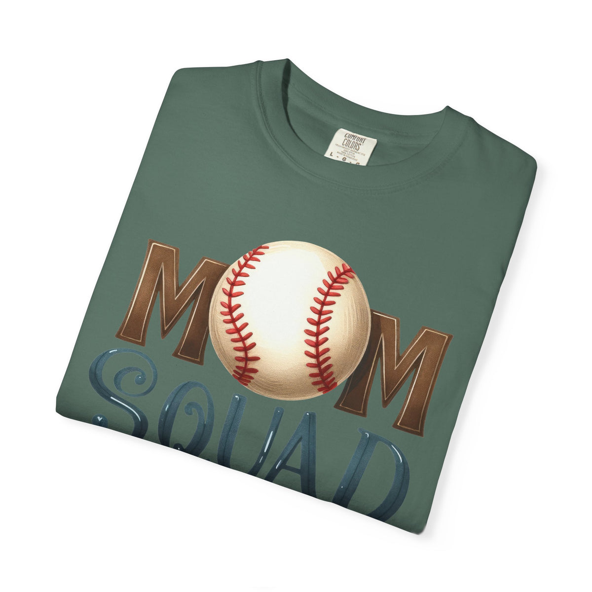 Mom Squad Baseball T-Shirt ⚾ | Cute Baseball Mom Graphic Tee