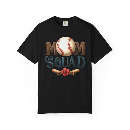 Mom Squad Baseball T-Shirt ⚾ | Cute Baseball Mom Graphic Tee