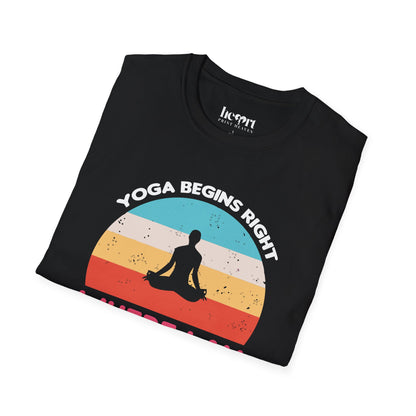 Yoga Begins Right Where I Am