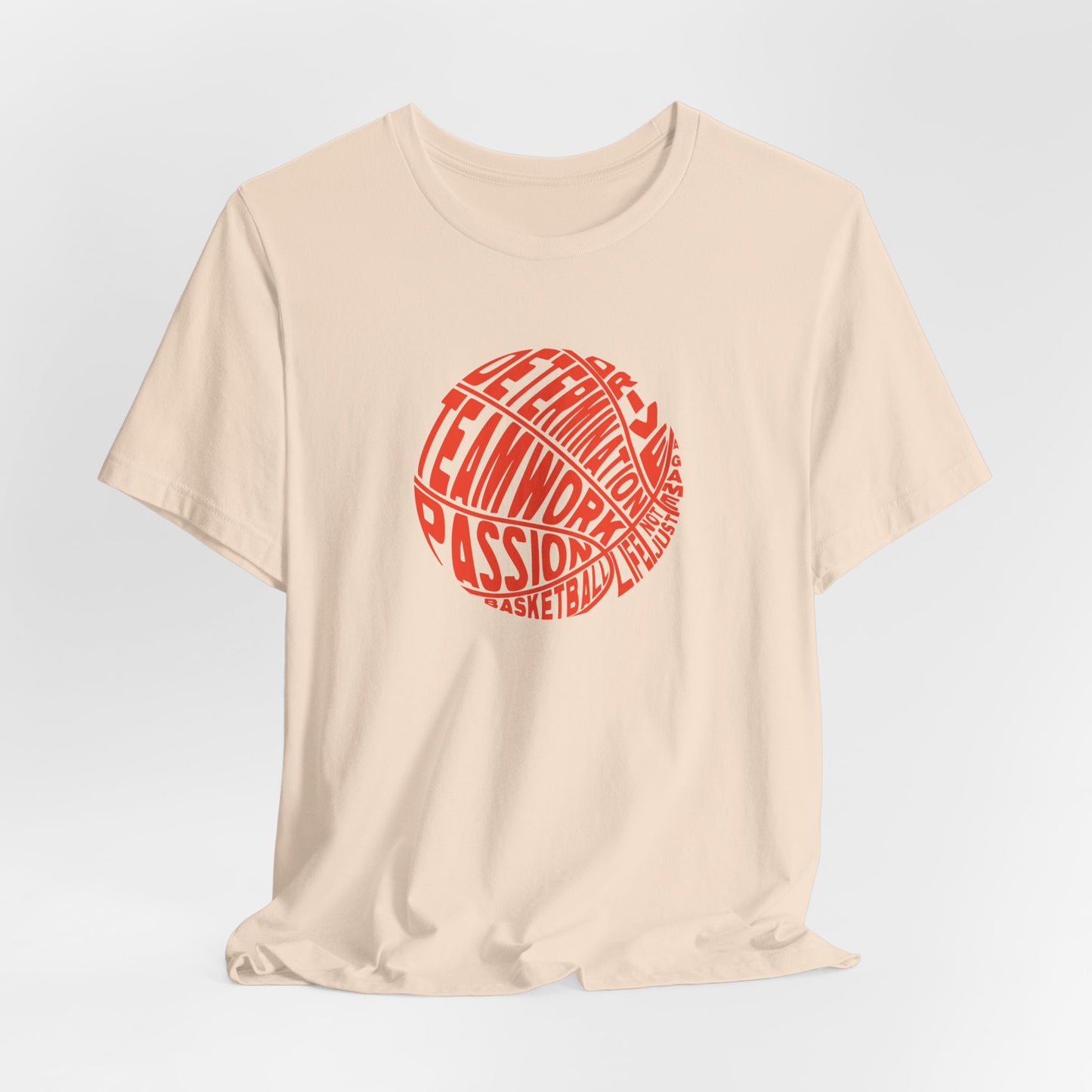 Kld-Basketball-Life Lettering Basketball T-shirt