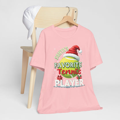 Santa's Favorite Tennis Player T-Shirt