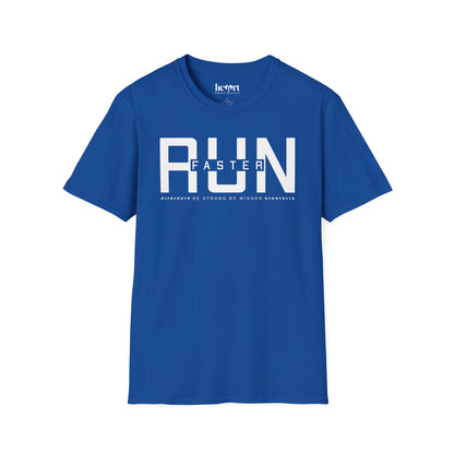 Run Faster Be Strong Be Winner T-Shirt – Motivational Running Shirt for Athletes & Runners