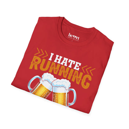 I Hate Running But I Love Craft Beer – Funny Beer Lover T-Shirt 🍺🏃‍♂️