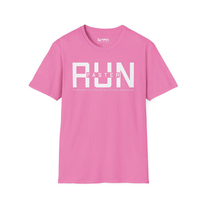Run Faster Be Strong Be Winner T-Shirt – Motivational Running Shirt for Athletes & Runners