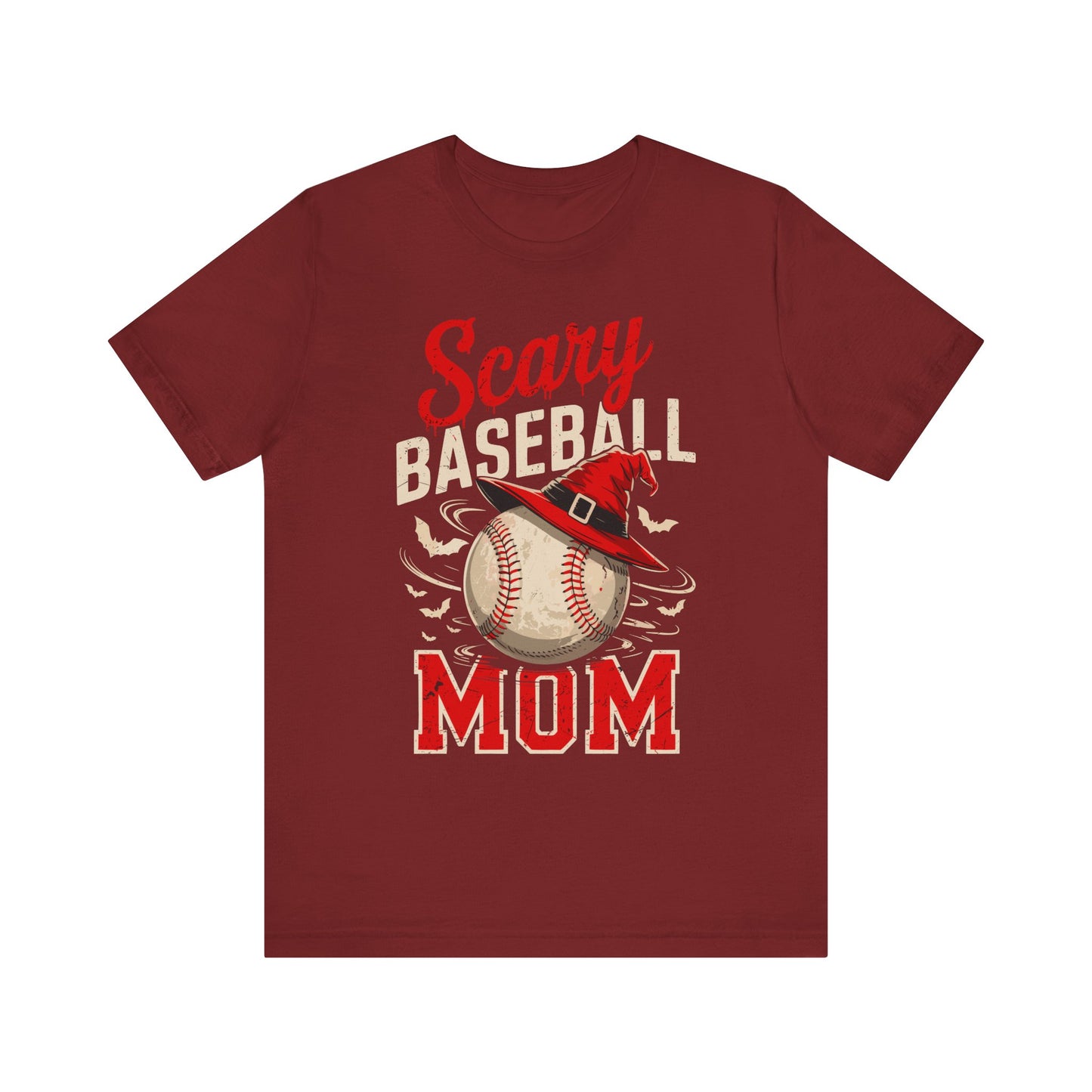 Scary Baseball Mom T-shirt