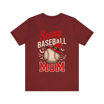 Scary Baseball Mom T-shirt