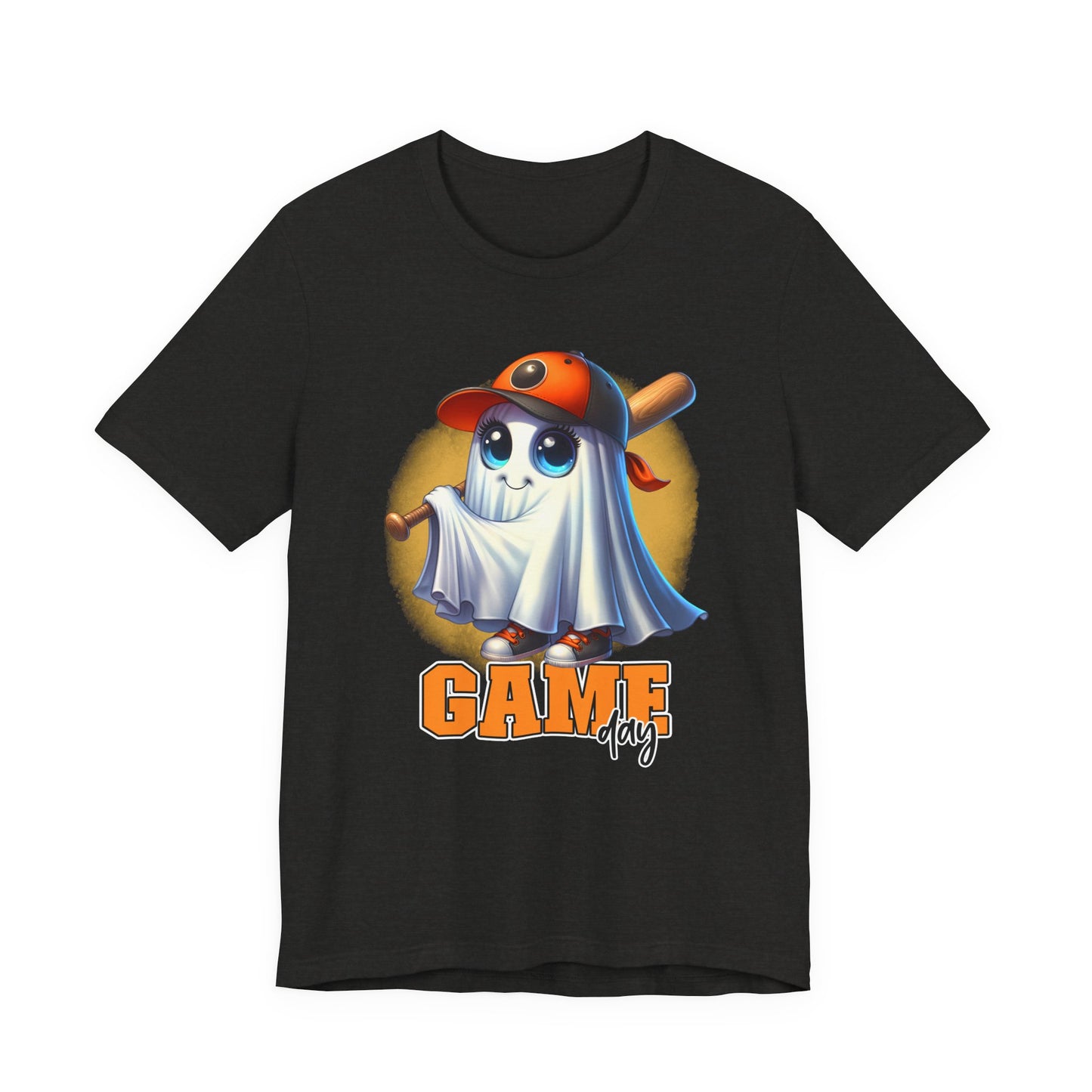 Game Day Cute Baby Ghost Baseball T-shirt