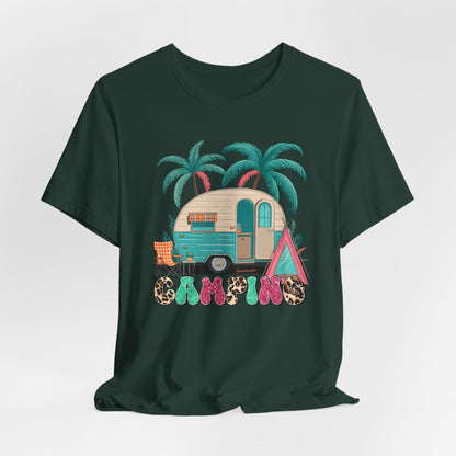 Coastal Vibes Camping T-Shirt