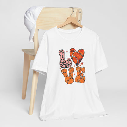 LOVE 3 Basketball T-shirt