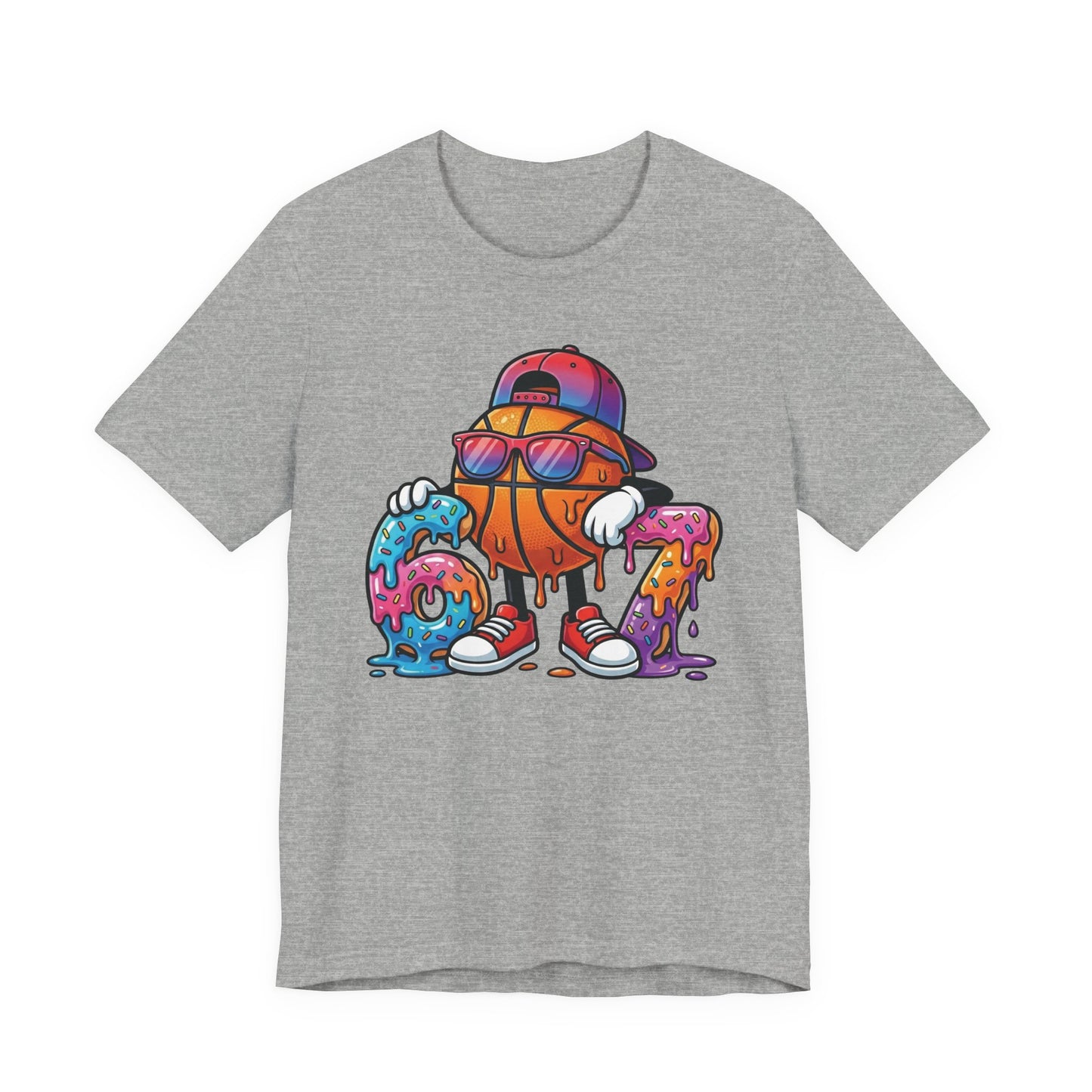 6-7 Basketball T-Shirt – Unisex Basketball Tee for Fans & Players