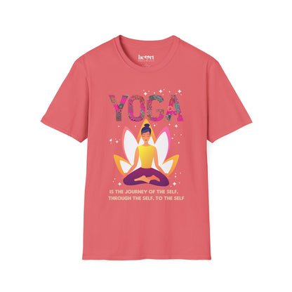 Yoga Is The Journey T-Shirt – Inspirational Yoga & Mindfulness Tee