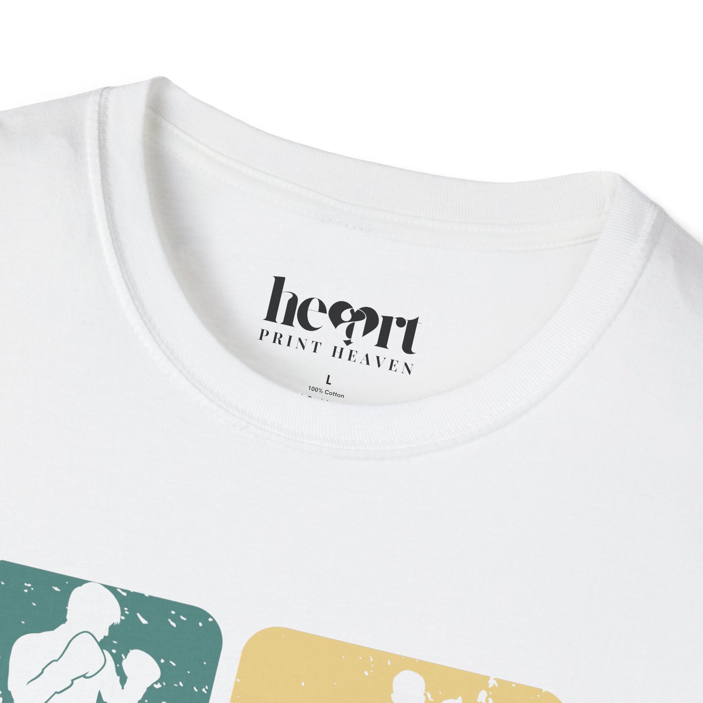 Dynamic Boxing Collage T-Shirt – Unique Graphic Tee for Boxing Enthusiasts 🥊