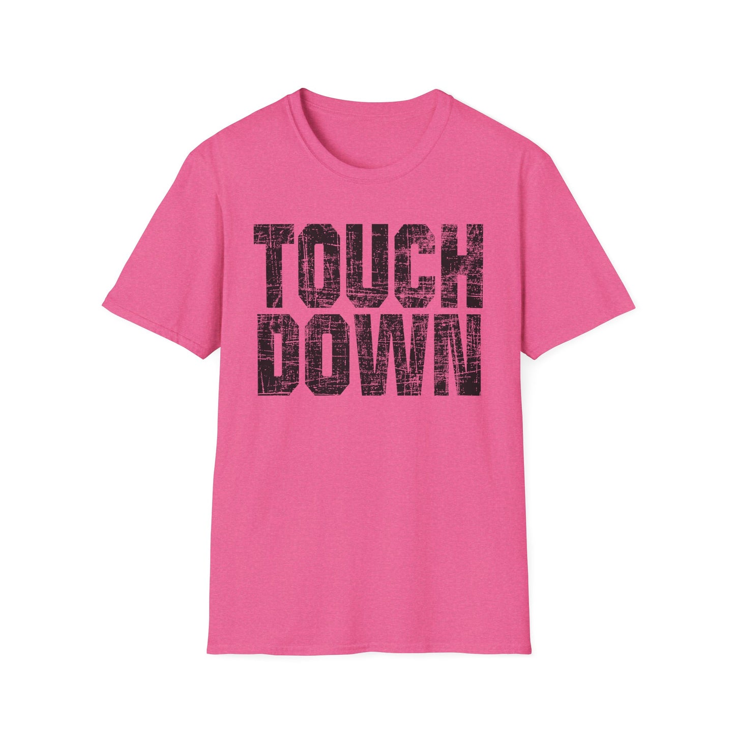 Touch Down Glitter Football T-Shirt – Fun Game Day Tee for Sports Fans