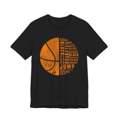 Basketball Words T-shirt