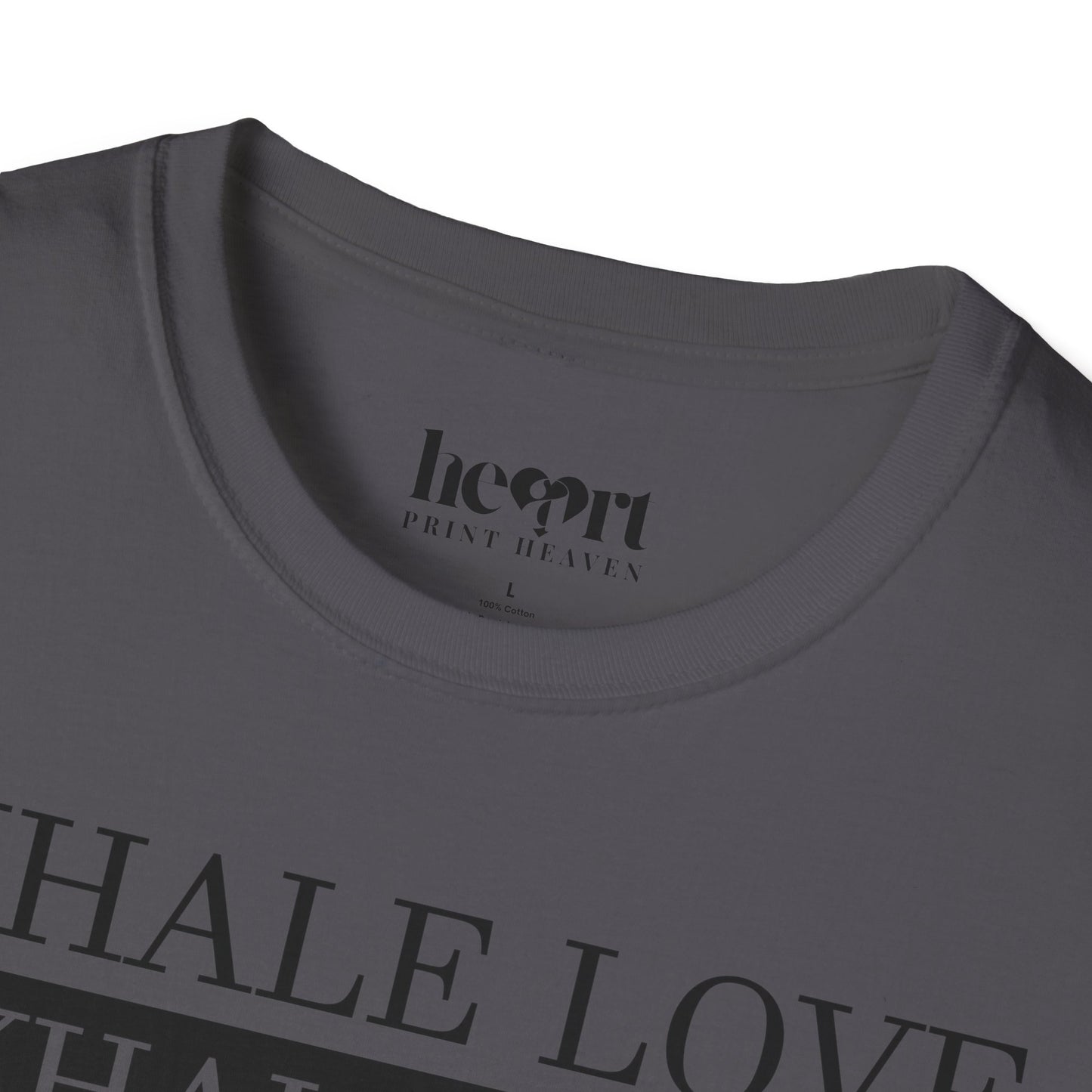 Inhale Love Exhale Hate Your Body Can Do It – Motivational Yoga T-Shirt 🧘‍♀️✨